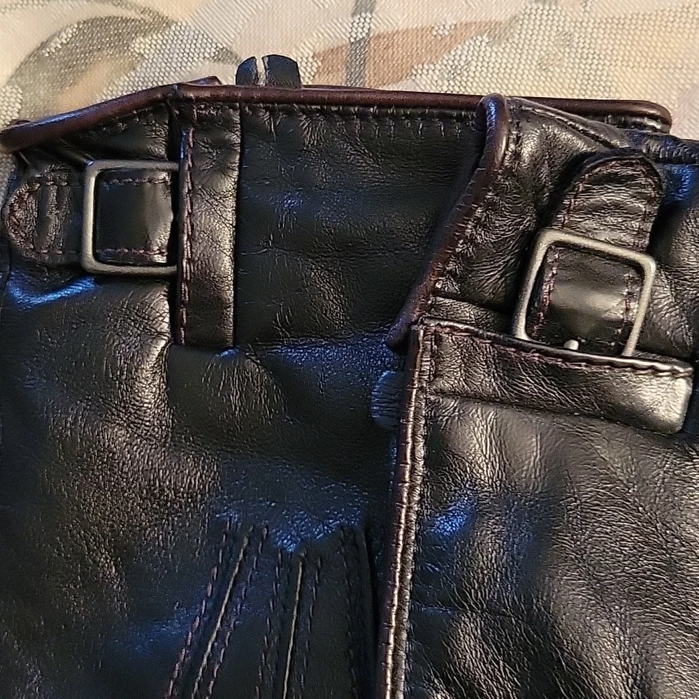LEATHER GLOVES - Picture 3 of 4